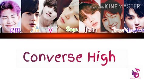 Converse High (English Translation) Lyrics 